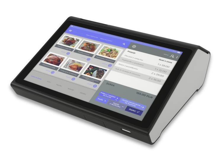 Kasa fiskalna Posnet Vero w ofercie MSJ Bydgoszcz – nowoczesny system POS typu all-in-one dla gastronomii i handlu..png
