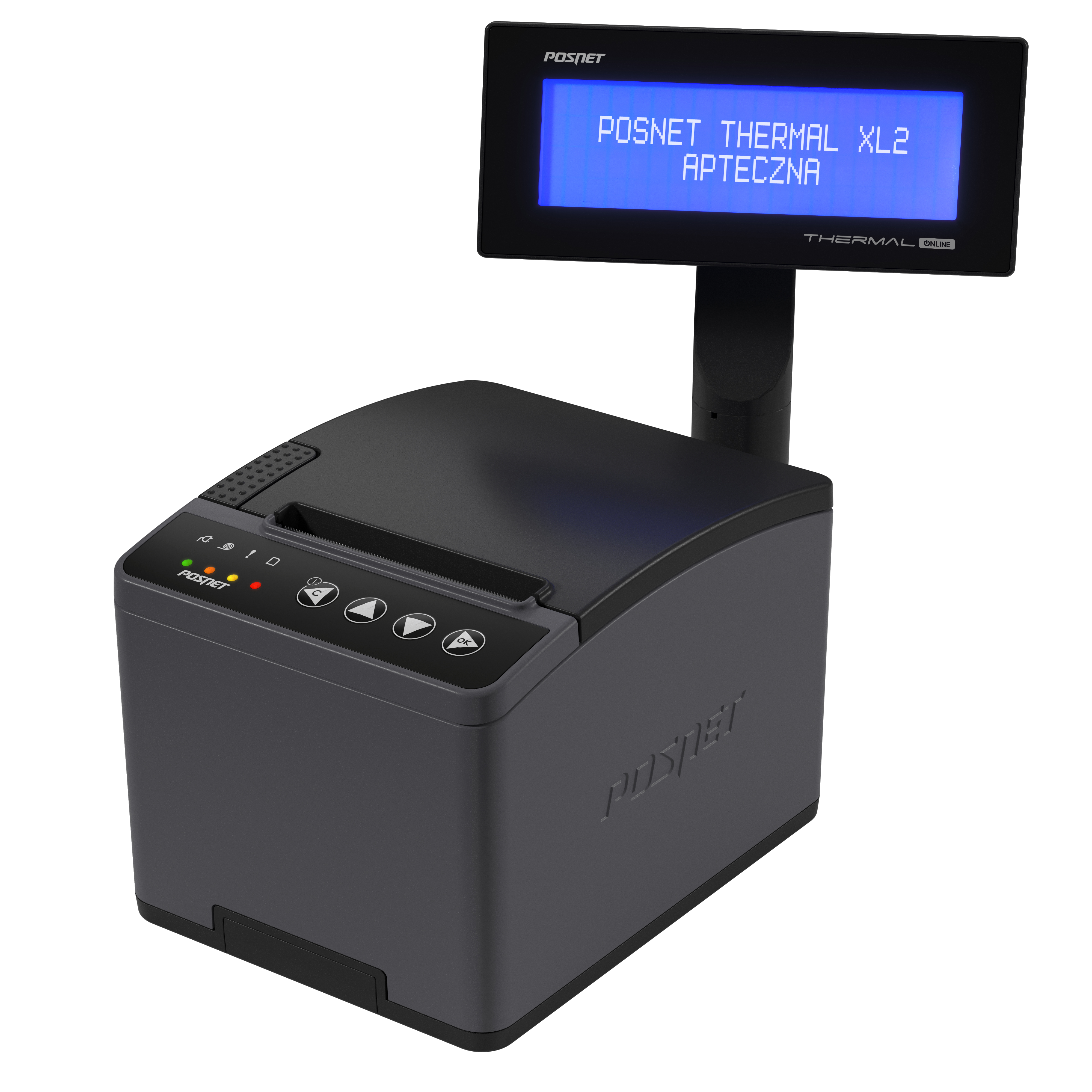 Drukarka fiskalna Posnet Thermal XL2 Online Apteczna 3 cale - Szeroki wydruk - Bydgoszcz i okolice