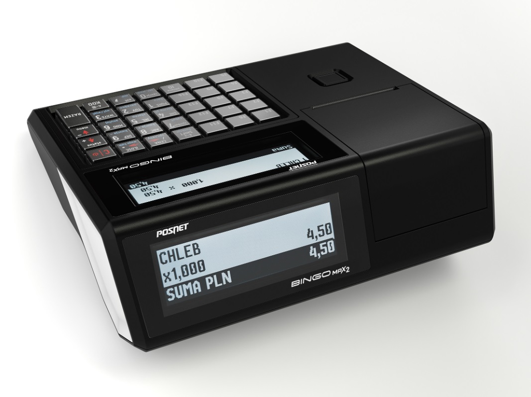 Kasa fiskalna online Posnet BINGO Max 2 – detale obudowy