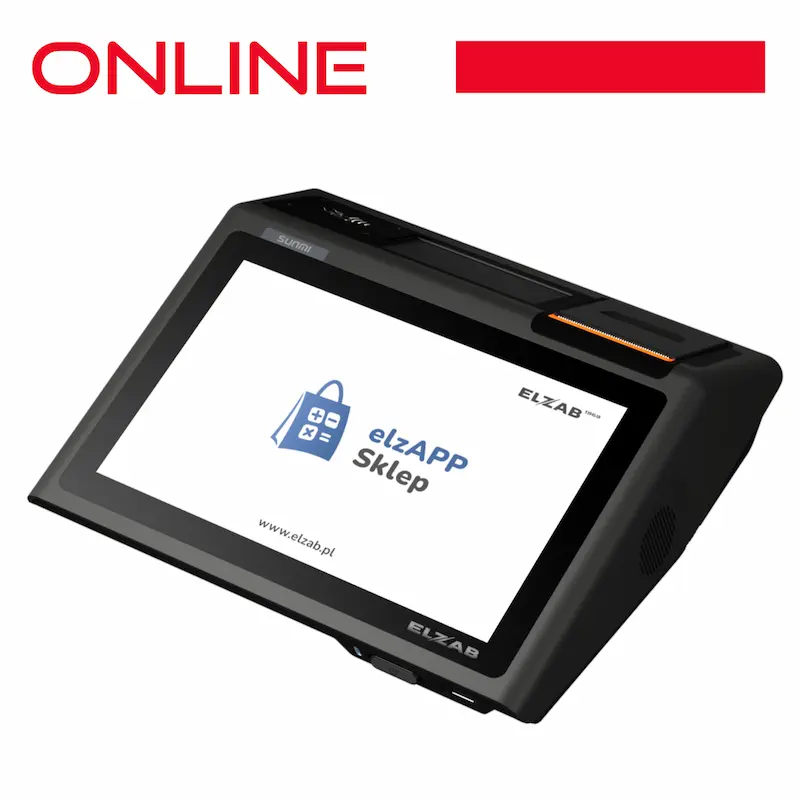 ELZAB T10 ONLINE baza 500000 towarów PLU
