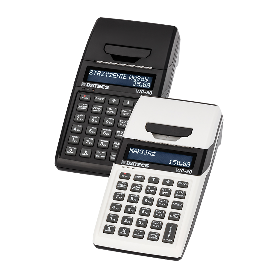 System wymiany papieru Wrzuć i Pracuj w kasie fiskalnej Datecs WP-50 Plus