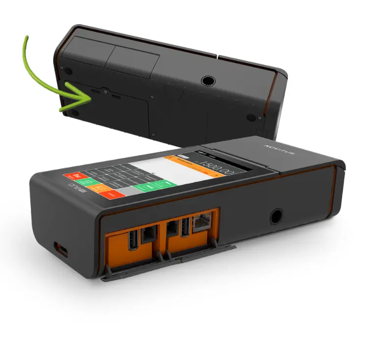 Novitus ONE PRO złącza USB LAN RS232