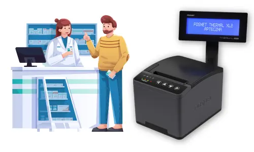 Posnet Thermal XL2 A superformatka i wydruki niefiskalne