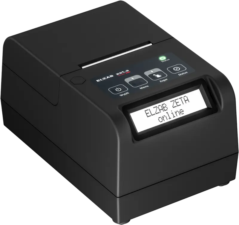 ELZAB Zeta Online USB RJ45 RJ12 złącza komunikacyjne